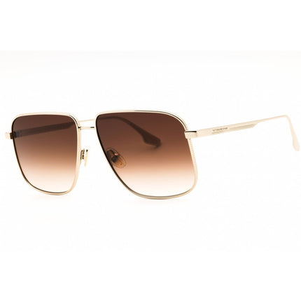 Victoria Beckham Women's Sunglasses - Brown Gradient Lens Gold Frame | VB243S 702 ,
