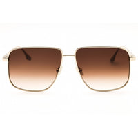 Victoria Beckham Women's Sunglasses - Brown Gradient Lens Gold Frame | VB243S 702 ,