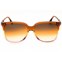 Victoria Beckham Women's Sunglasses - Caramel/Yellow/Pink Square Frame | VB610SCB 241 ,