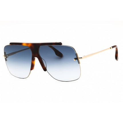 Victoria Beckham Women's Sunglasses - Blue Gradient Lens Tortoise Frame | VB627S 215 ,