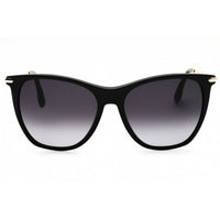 Victoria Beckham Women's Sunglasses - Grey Gradient Lens Black Cat Eye | VB636S 001 ,
