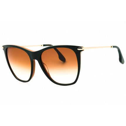 Victoria Beckham Women's Sunglasses - Green/Caramel Full Rim Cat Eye | VB636S 342 ,