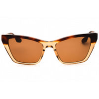 Victoria Beckham Women's Sunglasses - Brown Lens Havana/Caramel Cat Eye | VB638S 218 ,