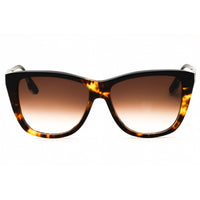 Victoria Beckham Women's Sunglasses - Black/Tortoise Full Rim Cat Eye | VB639S 005 ,