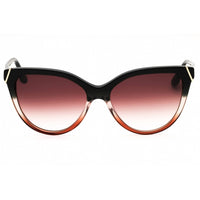 Victoria Beckham Women's Sunglasses - Grey/Rose/Caramel Full Rim Cat Eye | VB641S 039 ,