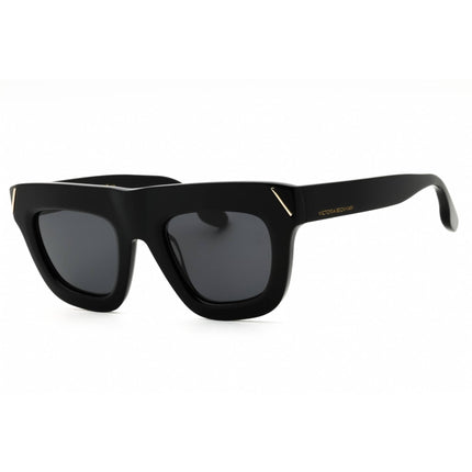 Victoria Beckham Women's Sunglasses - Grey Lens Black Acetate Square | VB642S 001 ,