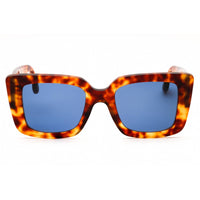 Victoria Beckham Women's Sunglasses - Blue Lens Blonde Havana Square | VB653S 222 ,