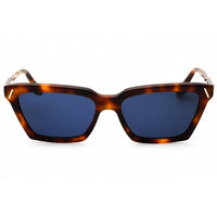 Victoria Beckham Women's Sunglasses - Blue Lens Tortoise Full Rim Frame | VB661S 215 ,