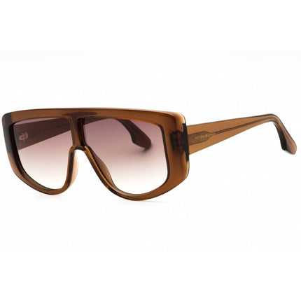 Victoria Beckham Women's Sunglasses - Olive Injected Propionate Shield | VB664S 310 ,