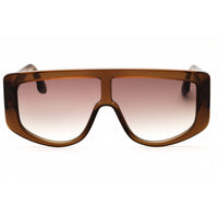 Victoria Beckham Women's Sunglasses - Olive Injected Propionate Shield | VB664S 310 ,