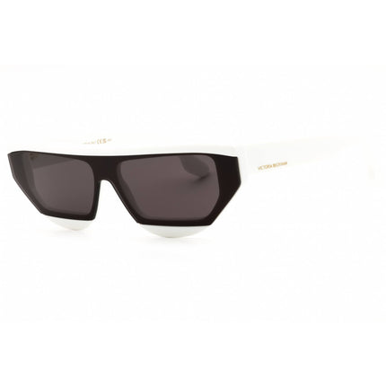 Victoria Beckham Women's Sunglasses - Dark Grey Lens White Cat Eye Frame | VB665S 101 ,
