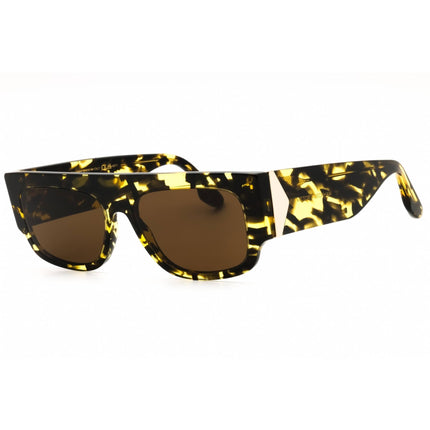 Victoria Beckham Women's Sunglasses - Black Yellow Havana Full Rim Frame | VB666S 012 ,