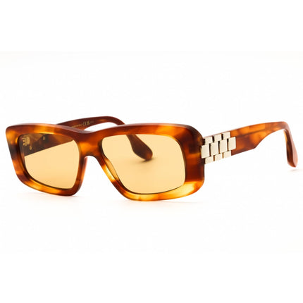 Victoria Beckham Women's Sunglasses - Striped Blonde Havana Full Rim | VB669S 223 ,