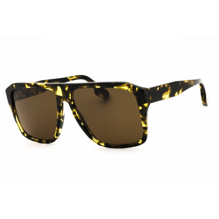 Victoria Beckham Women's Sunglasses - Black Yellow Havana Square Frame | VB671S 012 ,