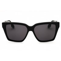 Victoria Beckham Women's Sunglasses - Dark Grey Lens Black Acetate Square | VB672S 001 ,