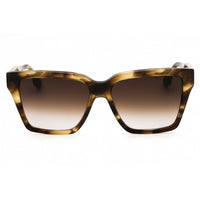 Victoria Beckham Women's Sunglasses - Striped Khaki Havana Full Rim Frame | VB672S 321 ,