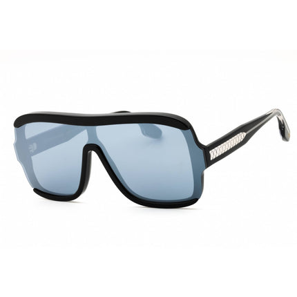 Victoria Beckham Women's Sunglasses - Silver Mirror Lens Black Frame | VB673S 003 ,