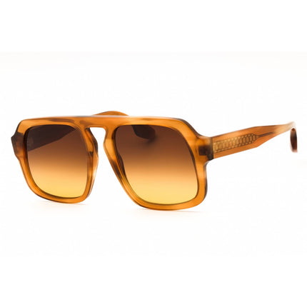 Victoria Beckham Women's Sunglasses - Honey Brown Horn Full Rim Square | VB674S 773 ,