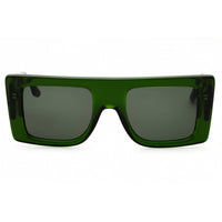 Victoria Beckham Women's Sunglasses - Transparent Green Rectangular Frame | VB677S 302 ,