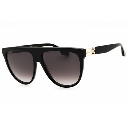 Victoria Beckham Women's Sunglasses - Grey Gradient Lens Black Browline | VB680S 001 ,