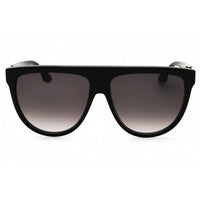 Victoria Beckham Women's Sunglasses - Grey Gradient Lens Black Browline | VB680S 001 ,