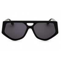 Victoria Beckham Women's Sunglasses - Grey Lens Black Acetate Geometric | VB681S 001 ,