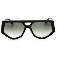 Victoria Beckham Women's Sunglasses - Metallic Forest Green Acetate Frame | VB681S 305 ,