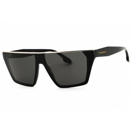 Victoria Beckham Women's Sunglasses - Grey Lens Black Full Rim Browline | VB683S 001 ,