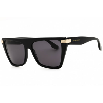 Victoria Beckham Women's Sunglasses - Grey Lens Black Acetate Square | VB684S 001 ,