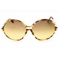 Victoria Beckham Women's Sunglasses - Smoke Lens Brown Acetate Round | VBS139 C01 ,