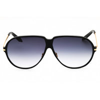 Victoria Beckham Women's Sunglasses - Smoke Lens Black Full Rim Aviator | VBS140 C04 ,