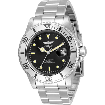 Invicta Men's Dive Watch - Pro Diver Quartz Grey Dial Stainless Steel Bracelet | 33943 ,