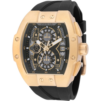 Invicta Men's Watch - Invicta Racing Quartz Chronograph Black Silicone Strap | 48029 ,