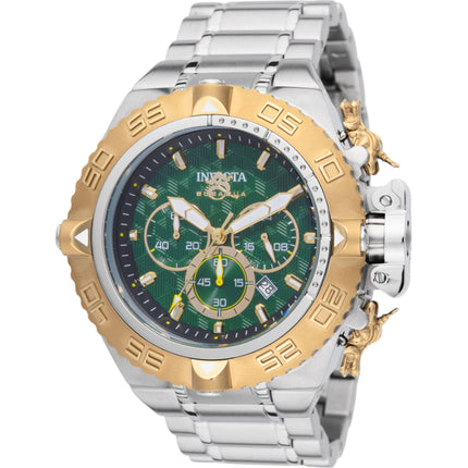 Invicta Men's Watch - Subaqua Noma IV Chrono Green Dial Silver Tone Bracelet | 48197 ,