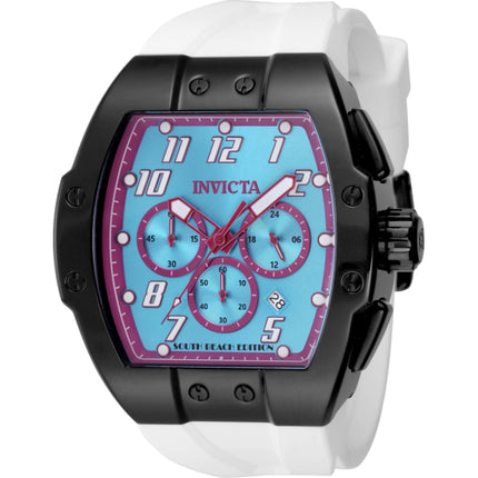 Invicta Men's Watch - Invicta Racing South Beach Quartz White Silicone Strap | 48940 ,