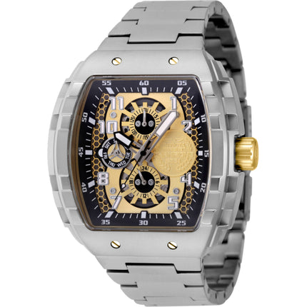 Invicta Men's Watch - Invicta Racing Quartz Gold Tone and Black Dial Bracelet | 49065 ,