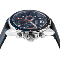 Invicta Men's Watch - Invicta Racing Quartz Chrono Blue Dial Leather Strap | 49357 ,