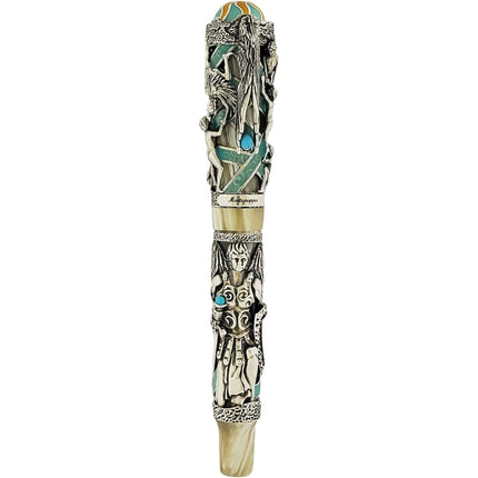 Montegrappa Fountain Pen - My Guardian Angel 18K Yellow Gold Fine Nib | ISCUA2SW ,