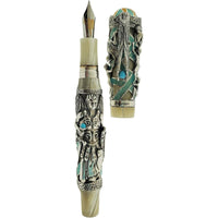 Montegrappa Fountain Pen - My Guardian Angel 18K Yellow Gold Fine Nib | ISCUA2SW ,