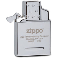 Zippo Windproof Lighter Insert - Double Torch Butane Metallic Silver Finish | 65851 ,