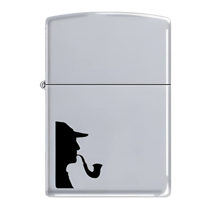 Zippo AD231 Sherlock Holmes Pipe Lighter ,