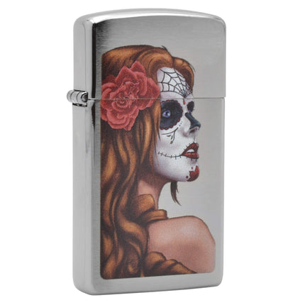 Zippo AD537 Day of Dead Girl Lighter ,