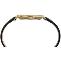 Timex Women's Watch - Torrington Quartz Black Dial Leather Strap Date | TW2R904009J ,