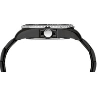 Timex Men's Watch - Quartz Date and Day Display Black Steel Bracelet | TW2T59000JI ,