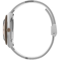 Timex Men's Watch - Q Timex Silver Tone Dial Stainless Steel Bracelet | TW2U95600VQ ,