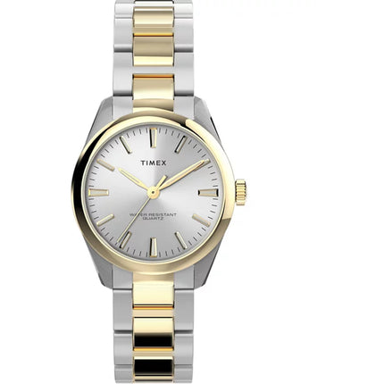 Timex Women's Watch - Highview Quartz Silver Dial Two Tone Bracelet | TW2V26400VQ ,