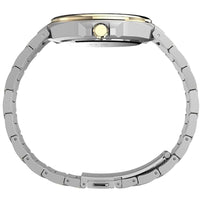 Timex Men's Watch - Solar Powered Blue Dial Two Tone Steel Bracelet | TW2V39700JI ,