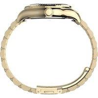 Timex Women's Watch - Waterbury Quartz Green Dial Yellow Gold Bracelet | TW2V45500VQ ,