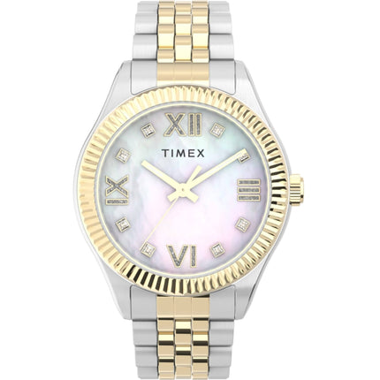 Timex Women's Watch - Waterbury Legacy Mother of Pearl Dial Bracelet | TW2V45600VQ ,