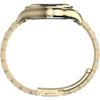Timex Women's Watch - Waterbury Legacy Black Dial Yellow Gold Bracelet | TW2V45700VQ ,